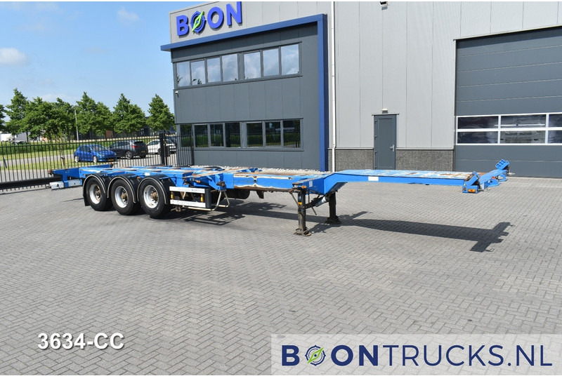 D-Tec FLEXITRAILER | 2x20-30-40-45ft HC * 2x EXTENDABLE * LIFT AXLE - Container transporter/ Swap body semi-trailer: picture 4 D-Tec FLEXITRAILER | 2x20-30-40-45ft HC * 2x EXTENDABLE * LIFT AXLE - Container transporter/ Swap body semi-trailer: picture 4