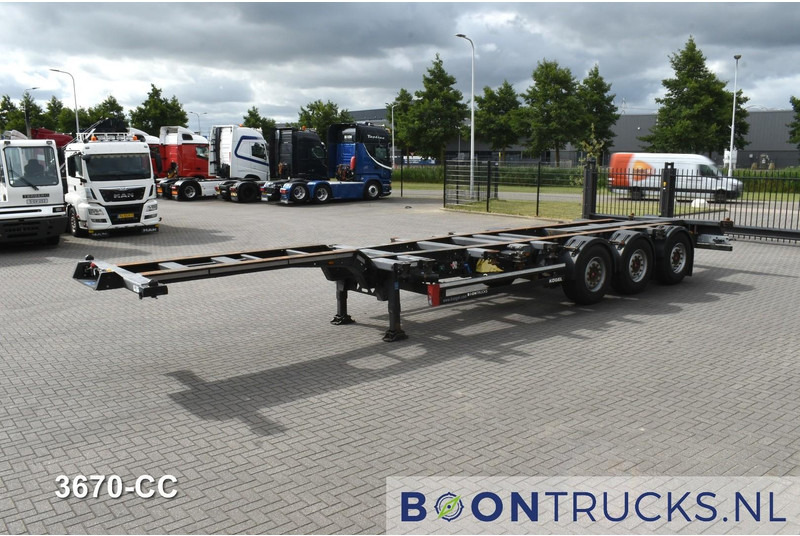 Kögel PORT 40 SIMPLEX 20 | 2x20-30-40ft HC * LIFT AXLE * SAF / DISC * EXTENDABLE REAR * MOT 02-2026 - Container transporter/ Swap body semi-trailer: picture 5 Kögel PORT 40 SIMPLEX 20 | 2x20-30-40ft HC * LIFT AXLE * SAF / DISC * EXTENDABLE REAR * MOT 02-2026 - Container transporter/ Swap body semi-trailer: picture 5