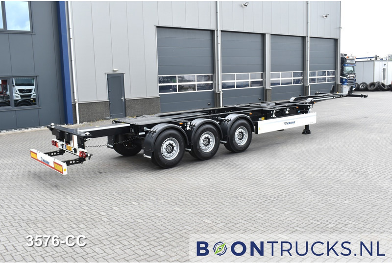 Krone SD BOX LINER NEW / UNREGISTERED | 2x20-40-45ft * LIFT AXLE * DISC BRAKES - Container transporter/ Swap body semi-trailer: picture 2 Krone SD BOX LINER NEW / UNREGISTERED | 2x20-40-45ft * LIFT AXLE * DISC BRAKES - Container transporter/ Swap body semi-trailer: picture 2