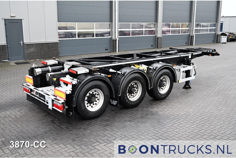 LAG O-3-CC TANK CHASSIS | 20t * 3250 Kg * ADR AT-FL-OX * BPW / DISC - Container transporter/ Swap body semi-trailer: picture 1 LAG O-3-CC TANK CHASSIS | 20t * 3250 Kg * ADR AT-FL-OX * BPW / DISC - Container transporter/ Swap body semi-trailer: picture 1