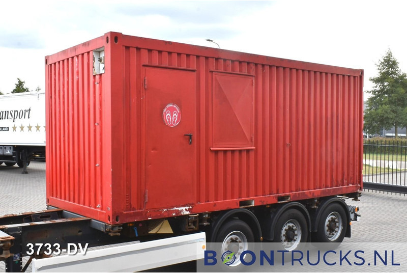 Onbekend 20ft CONTAINER | KANTOOR / OPSLAG * VERWARMING * 220V ELECTRA - Construction container: picture 1 Onbekend 20ft CONTAINER | KANTOOR / OPSLAG * VERWARMING * 220V ELECTRA - Construction container: picture 1
