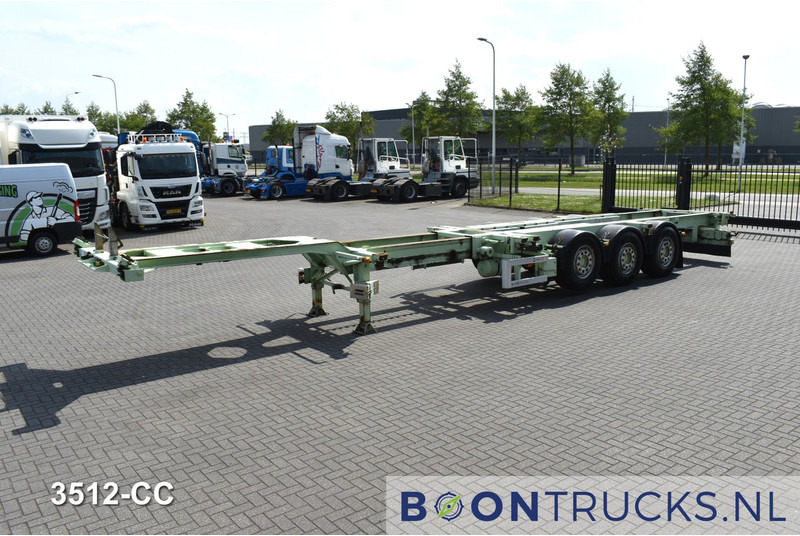 Renders EURO 800 | 2x20-30-40-45ft HC * 2x EXTENDABLE * SAF / DISC * MOT 09-2025 - Container transporter/ Swap body semi-trailer: picture 5 Renders EURO 800 | 2x20-30-40-45ft HC * 2x EXTENDABLE * SAF / DISC * MOT 09-2025 - Container transporter/ Swap body semi-trailer: picture 5