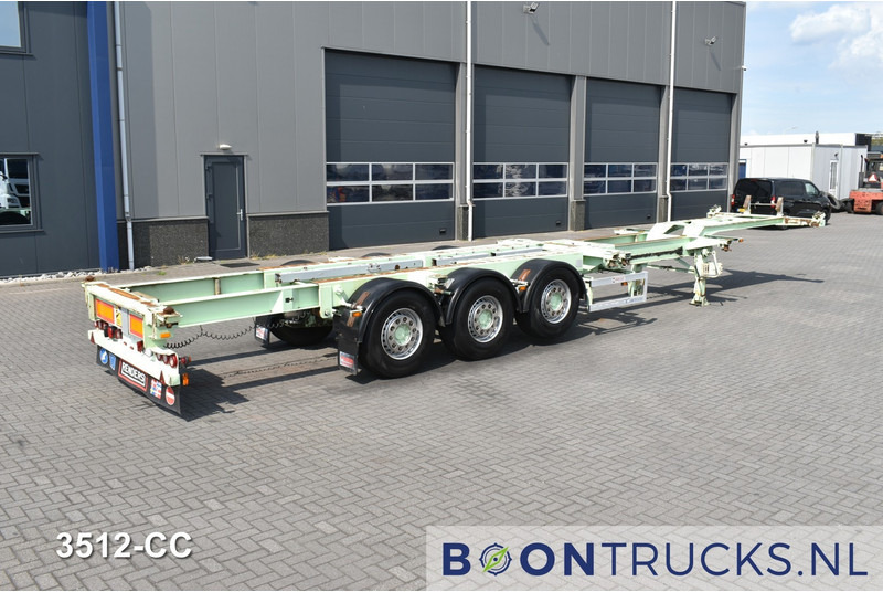 Renders EURO 800 | 2x20-30-40-45ft HC * 2x EXTENDABLE * SAF / DISC * MOT 09-2025 - Container transporter/ Swap body semi-trailer: picture 2 Renders EURO 800 | 2x20-30-40-45ft HC * 2x EXTENDABLE * SAF / DISC * MOT 09-2025 - Container transporter/ Swap body semi-trailer: picture 2