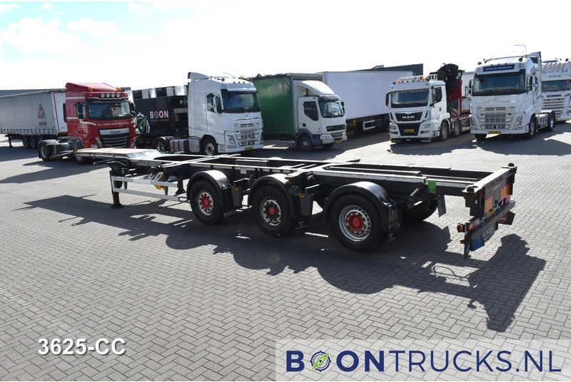 Renders ROC 12.27CC | 2x20-30-40-45ft HC * X-STEERING * SAF/DISC * NL TRAILER - Container transporter/ Swap body semi-trailer: picture 2 Renders ROC 12.27CC | 2x20-30-40-45ft HC * X-STEERING * SAF/DISC * NL TRAILER - Container transporter/ Swap body semi-trailer: picture 2
