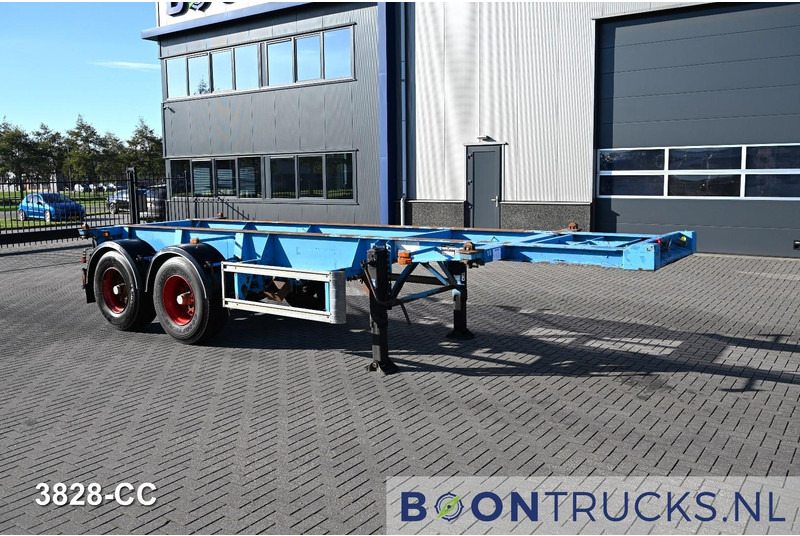 Schweriner Nutzfahrzeuge CS 20 CHASSIS | 20ft * STEEL SUSPENSION * BPW/DRUM * 9x AVAILABLE - Container transporter/ Swap body semi-trailer: picture 3 Schweriner Nutzfahrzeuge CS 20 CHASSIS | 20ft * STEEL SUSPENSION * BPW/DRUM * 9x AVAILABLE - Container transporter/ Swap body semi-trailer: picture 3