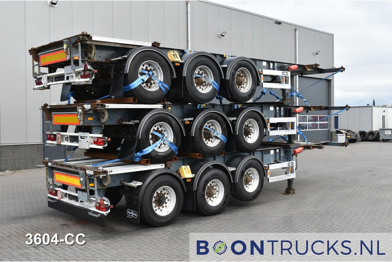 Van Hool 3B0071 € 12750 STACK PRICE | 20-30ft * ADR: FL, AT, OX * 3840 KG * LIFT AXLE - Container transporter/ Swap body semi-trailer: picture 1 Van Hool 3B0071 € 12750 STACK PRICE | 20-30ft * ADR: FL, AT, OX * 3840 KG * LIFT AXLE - Container transporter/ Swap body semi-trailer: picture 1