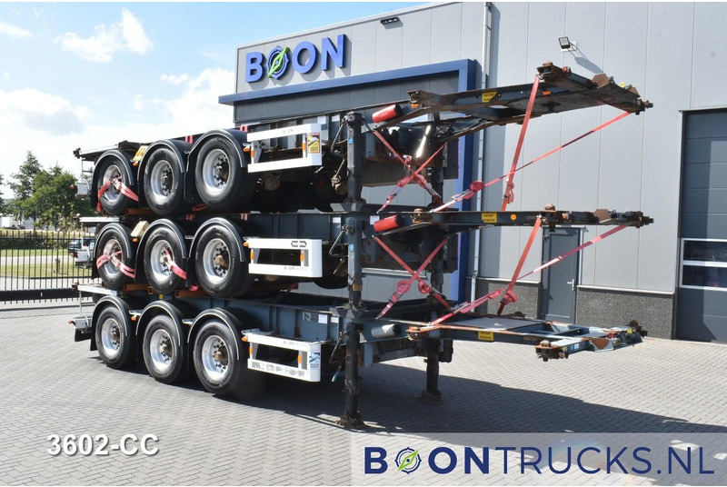 Van Hool 3B0071 STACK PRICE € 12750 | 20-30ft * ADR: FL, AT, OX * 3840 KG * LIFT AXLE - Container transporter/ Swap body semi-trailer: picture 3 Van Hool 3B0071 STACK PRICE € 12750 | 20-30ft * ADR: FL, AT, OX * 3840 KG * LIFT AXLE - Container transporter/ Swap body semi-trailer: picture 3