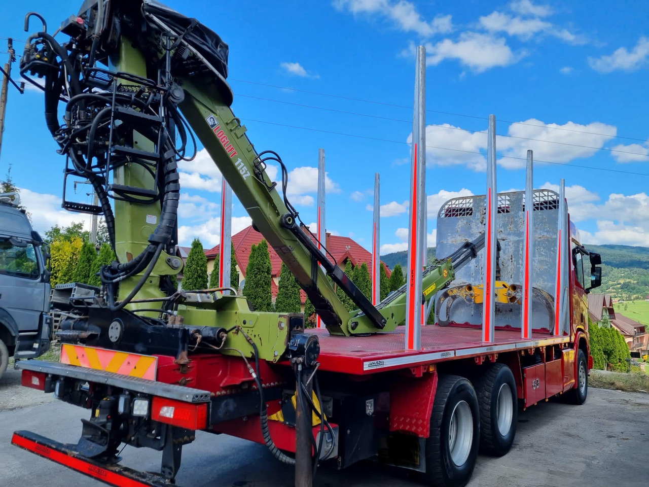 Logging truck SCANIA R520 XT: picture 6