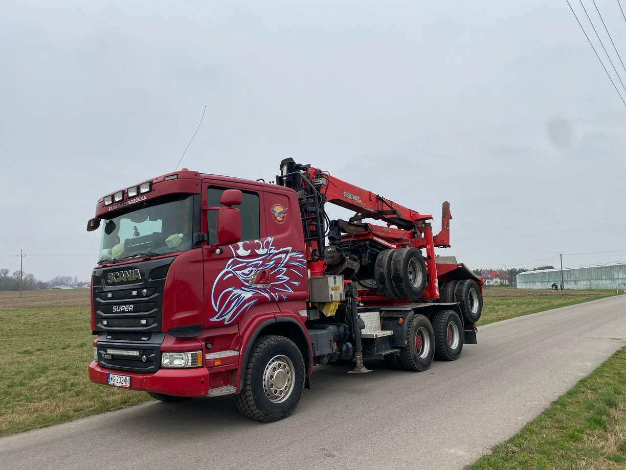 SCANIA R620 - Logging truck: picture 1 SCANIA R620 - Logging truck: picture 1