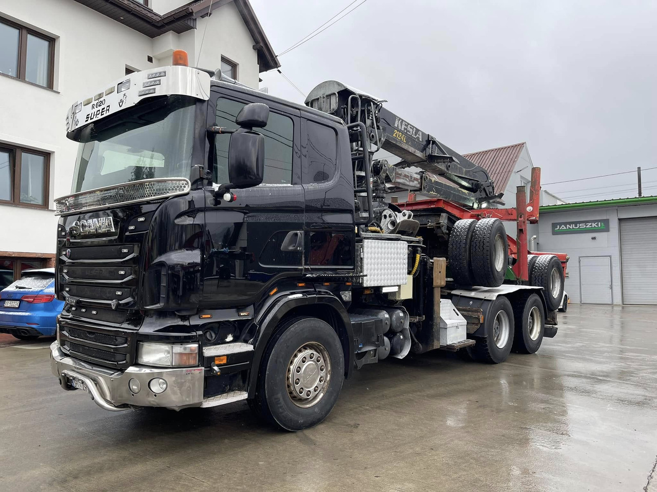 SCANIA R620 V8 - Logging truck: picture 2 SCANIA R620 V8 - Logging truck: picture 2
