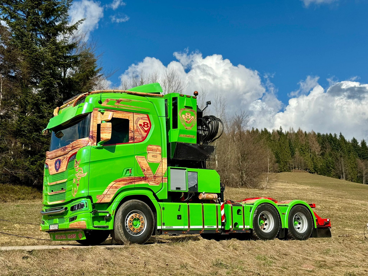 Tractor unit SCANIA S770 V8: picture 20