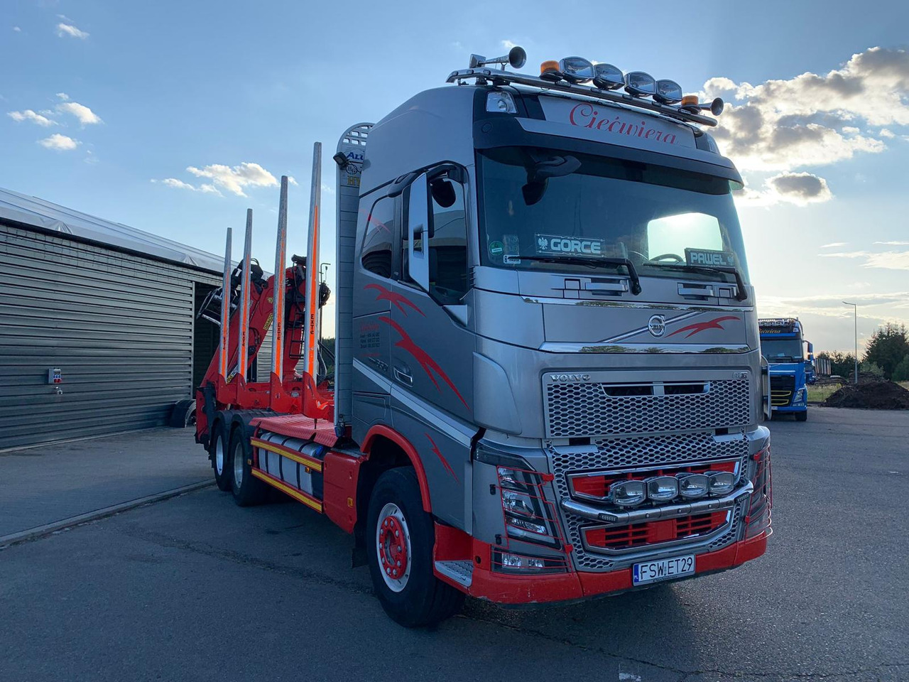 Logging truck VOLVO FH16 650: picture 9