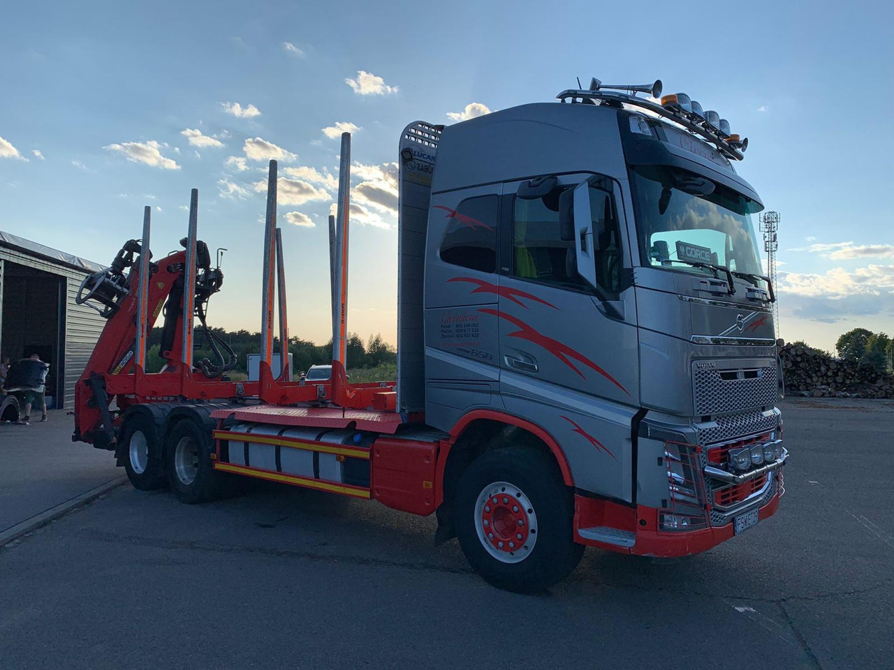 Logging truck VOLVO FH16 650: picture 10