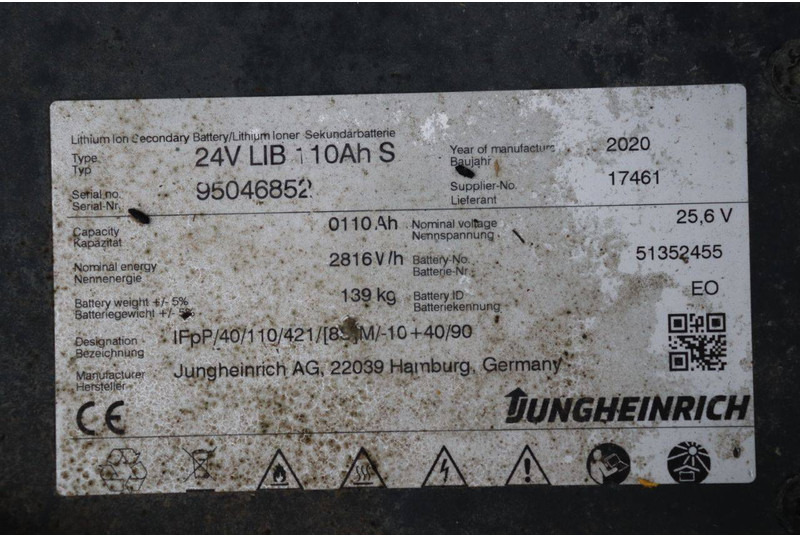 Stacker Jungheinrich EJC 110: picture 18 Stacker Jungheinrich EJC 110: picture 18