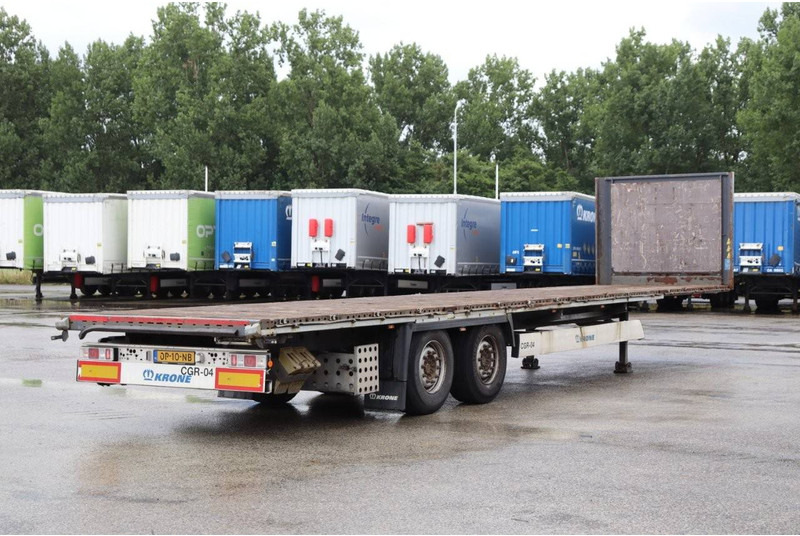 Dropside/ Flatbed semi-trailer Krone SZ: picture 8 Dropside/ Flatbed semi-trailer Krone SZ: picture 8