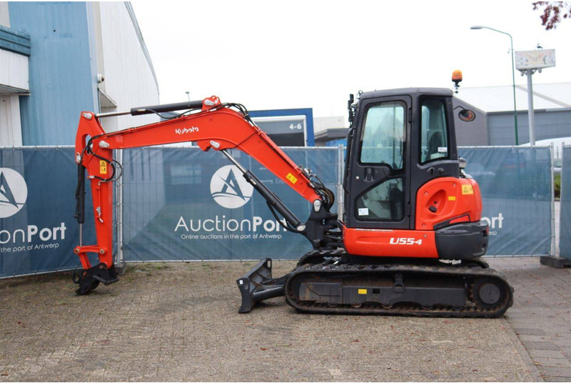 Kubota U55-4 - Crawler excavator: picture 2 Kubota U55-4 - Crawler excavator: picture 2