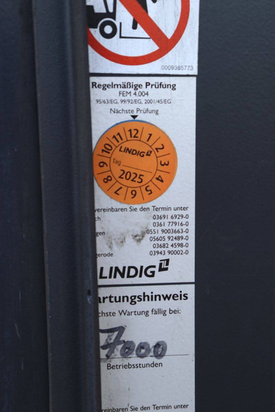 Electric forklift Linde E16L-02: picture 15