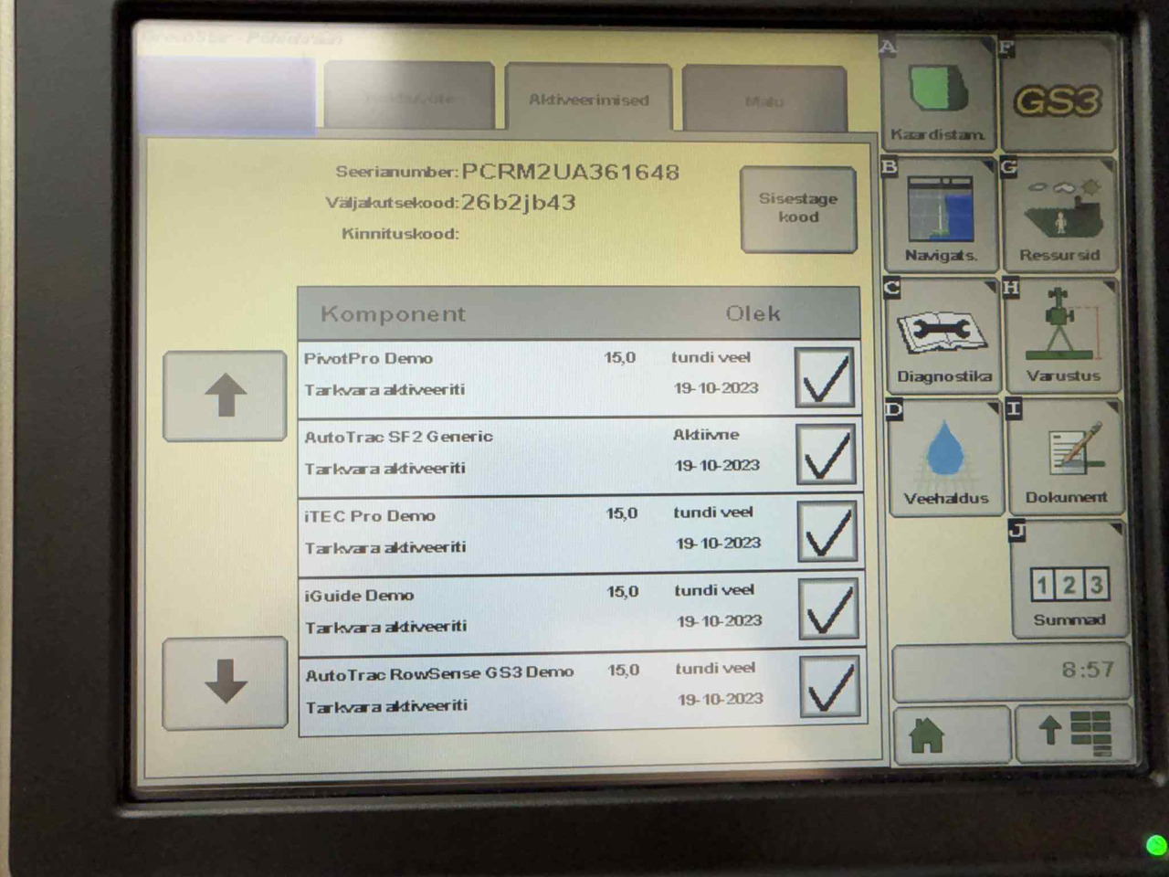 JOHN DEERE Starfire - Navigation system for Farm tractor: picture 5 JOHN DEERE Starfire - Navigation system for Farm tractor: picture 5