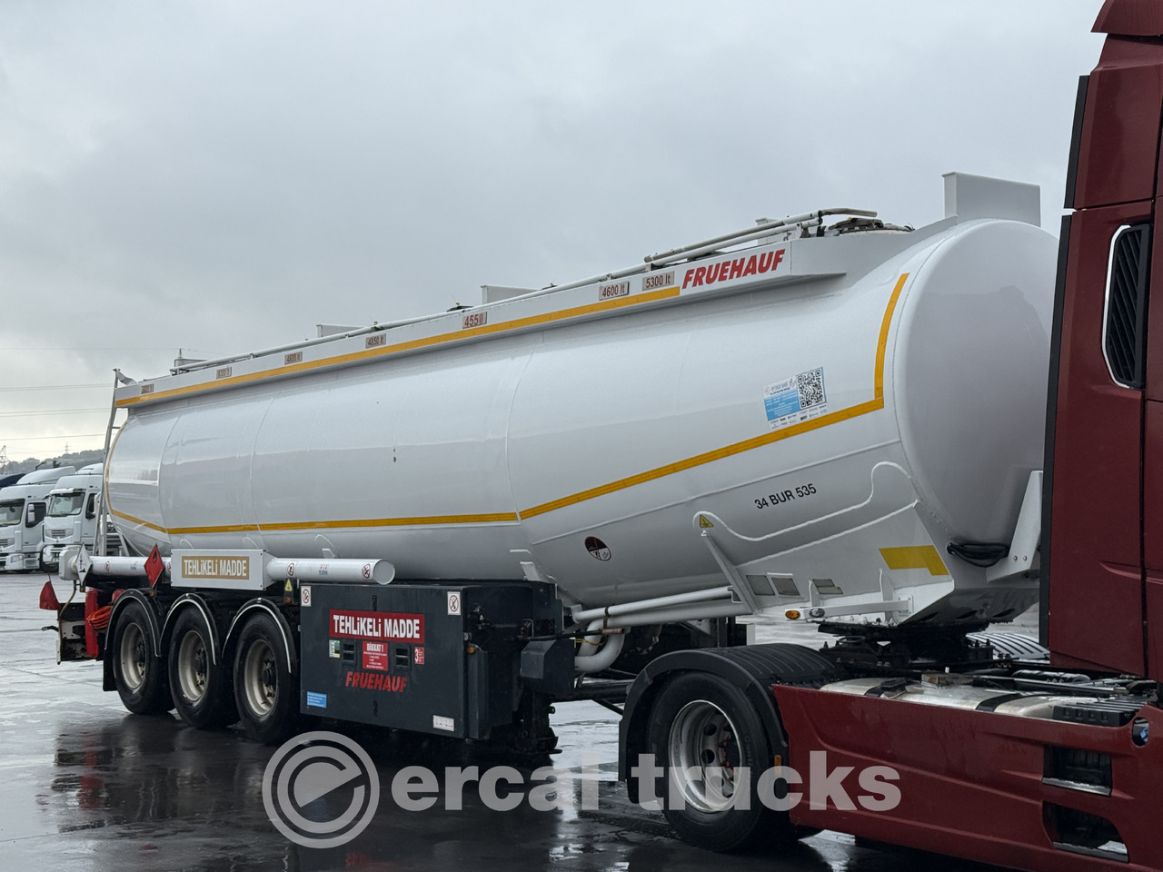 FRUEHAUF Fruehauf 2011 FRUEHAUF /ADR - 7 EYES - FUEL OIL - Tank semi-trailer: picture 4 FRUEHAUF Fruehauf 2011 FRUEHAUF /ADR - 7 EYES - FUEL OIL - Tank semi-trailer: picture 4