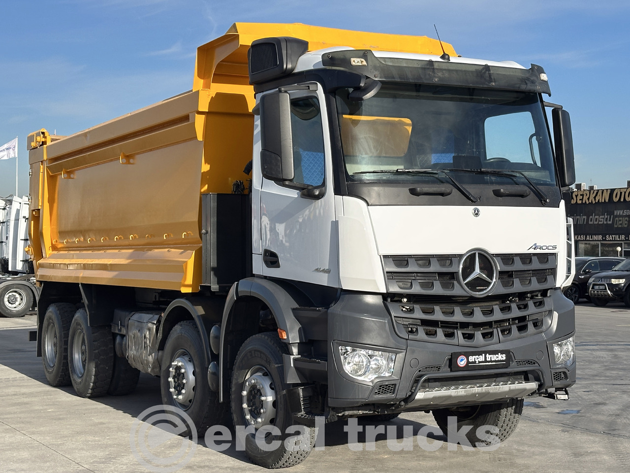 MERCEDES 2021 MERCEDES AROCS  4142/AUTO-AC-EURO6-8X4 HARDOX TIPPER - Tipper: picture 3 MERCEDES 2021 MERCEDES AROCS  4142/AUTO-AC-EURO6-8X4 HARDOX TIPPER - Tipper: picture 3