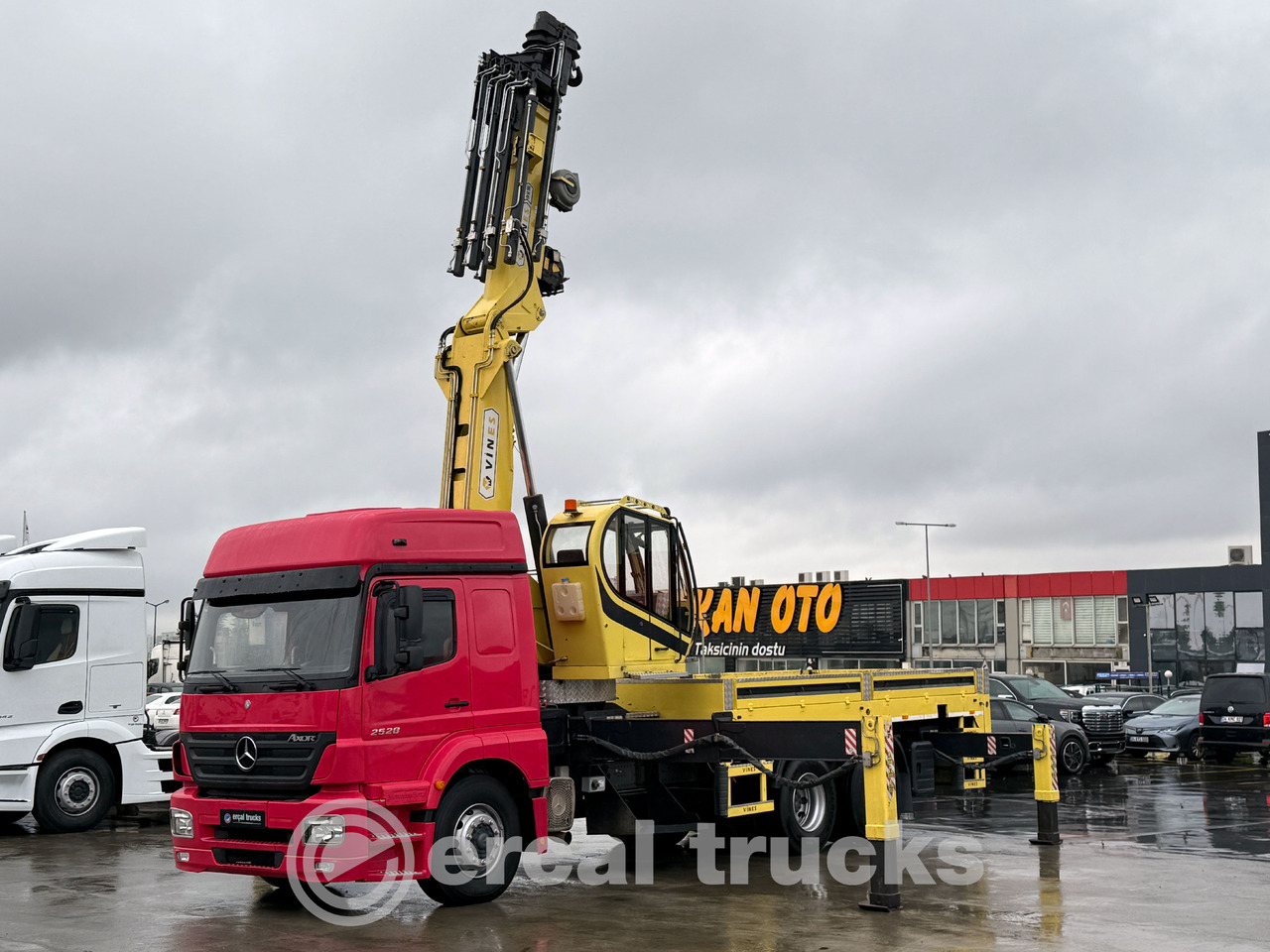 MERCEDES-BENZ 2006 AXOR 2528 / 6X2-NEW ENGINE MOBILE CRANE - Mobile crane: picture 5 MERCEDES-BENZ 2006 AXOR 2528 / 6X2-NEW ENGINE MOBILE CRANE - Mobile crane: picture 5