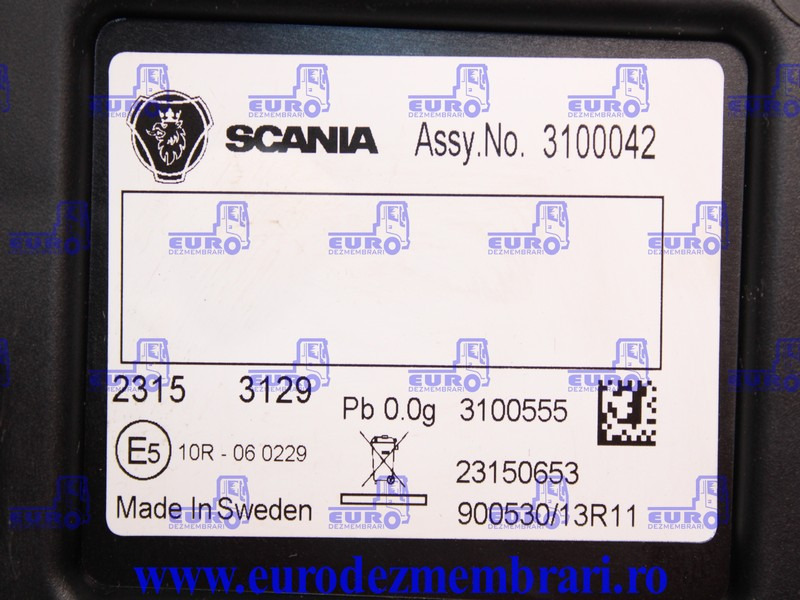 CEAS BORD SCANIA SUPER 3165898, 3139221, 3111299, 3086788, 3069731, 3029711, 2994191, 2943791, 2914824, 2863485, 2870417, 2801311, 2868366, 2839600, 2797228, 2797424, 2717225, 2709872, 2621910, 256676 - Dashboard for Truck: picture 3 CEAS BORD SCANIA SUPER 3165898, 3139221, 3111299, 3086788, 3069731, 3029711, 2994191, 2943791, 2914824, 2863485, 2870417, 2801311, 2868366, 2839600, 2797228, 2797424, 2717225, 2709872, 2621910, 256676 - Dashboard for Truck: picture 3
