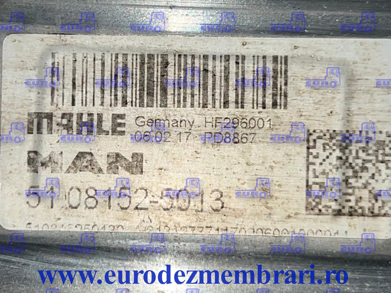 EGR MAN TGX D3876 51.08152.5013, 51.08152.5012 - EGR cooler for Truck: picture 3 EGR MAN TGX D3876 51.08152.5013, 51.08152.5012 - EGR cooler for Truck: picture 3
