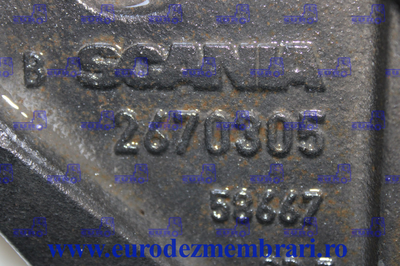 SUPORT APARATOARE NOROI AXA FATA DREAPTA SCANIA 2626004, 2670305, 2651238, 2832303, 2589272 - Front axle for Truck: picture 4 SUPORT APARATOARE NOROI AXA FATA DREAPTA SCANIA 2626004, 2670305, 2651238, 2832303, 2589272 - Front axle for Truck: picture 4