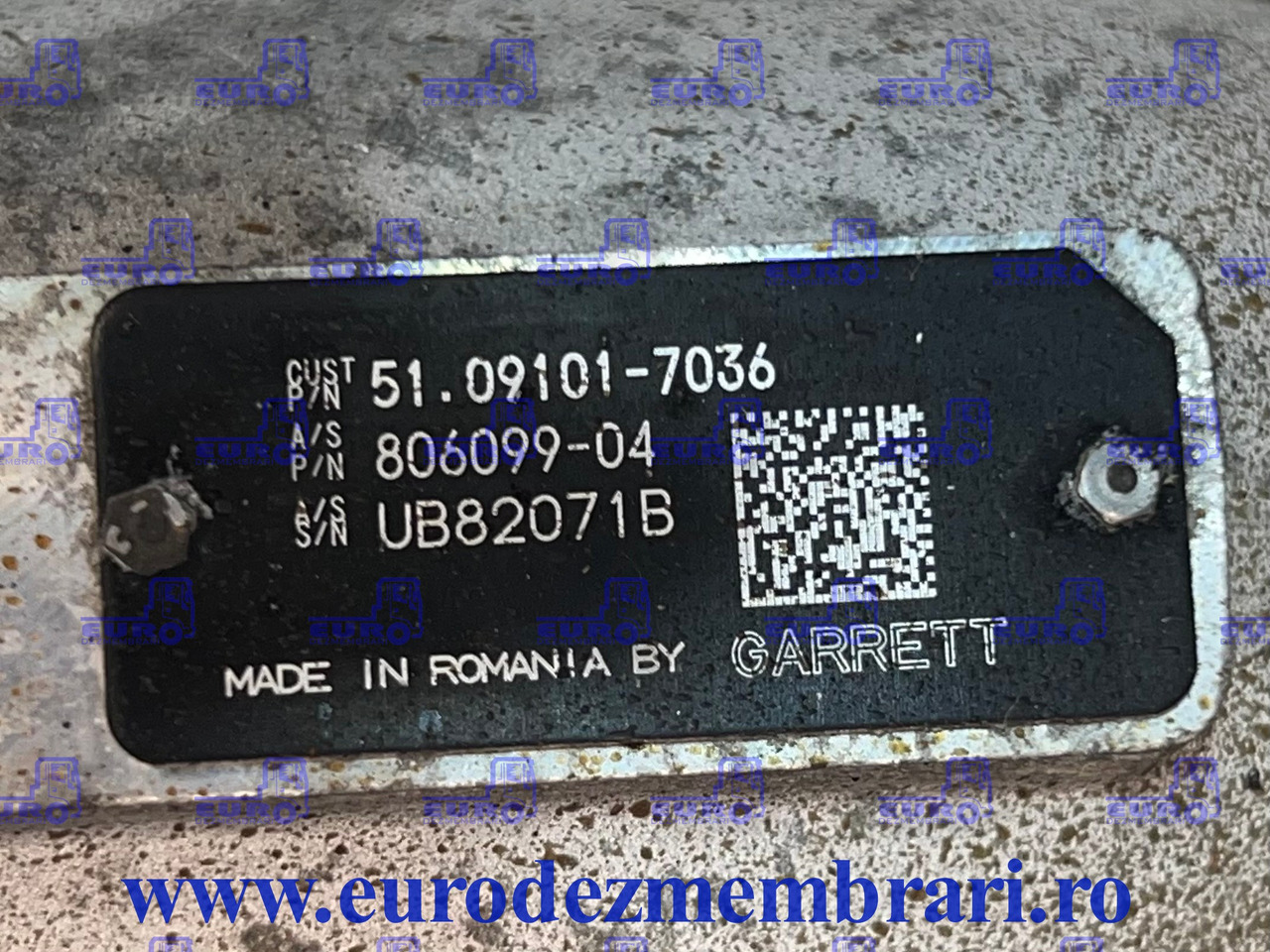 TURBOSUFLANTA MAN TGX D3876 51.09101.7036 - Turbo for Truck: picture 3 TURBOSUFLANTA MAN TGX D3876 51.09101.7036 - Turbo for Truck: picture 3