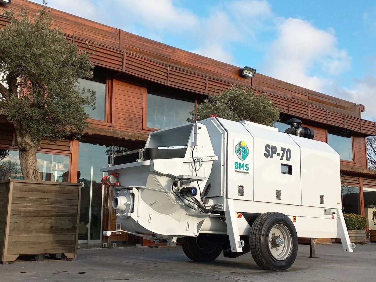 New Stationary concrete pump BMS BSP SP70: picture 8