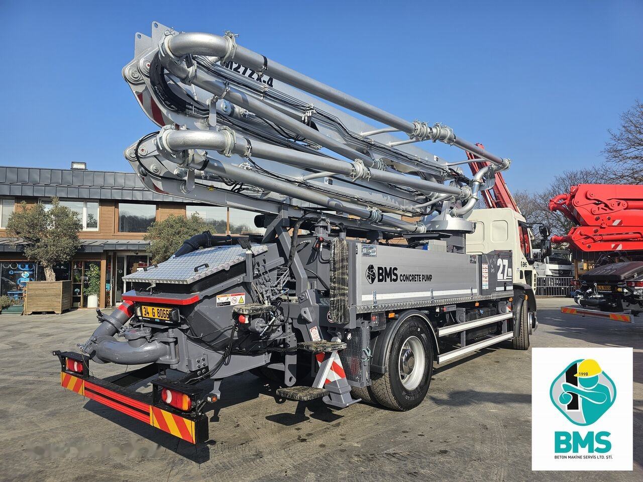 DAF LF 310 - Concrete pump truck: picture 2 DAF LF 310 - Concrete pump truck: picture 2