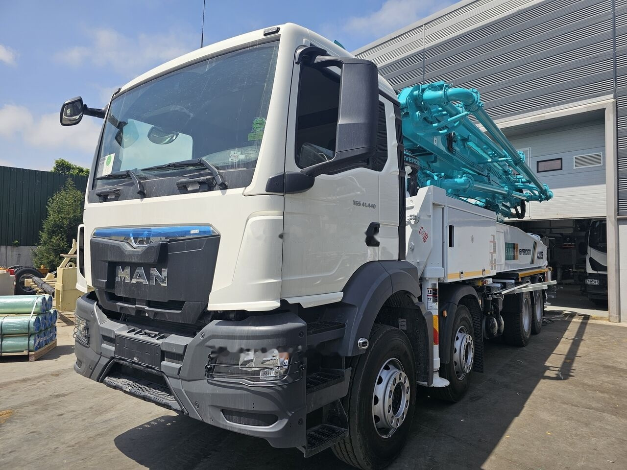 New Concrete pump truck Mercedes-Benz New Everdigm ECP 42 CX 5 ECP 42 CX5 on chassis: picture 11