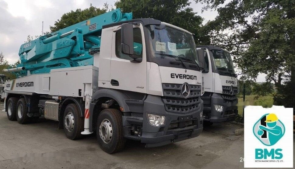 New Concrete pump truck Mercedes-Benz New Everdigm ECP 42 CX 5 ECP 42 CX5 on chassis: picture 15