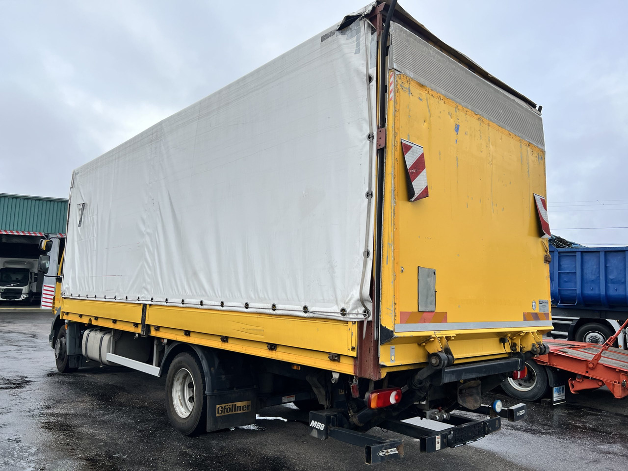 CAMION TAULINER DAF 55.250 - Curtainsider truck: picture 4 CAMION TAULINER DAF 55.250 - Curtainsider truck: picture 4
