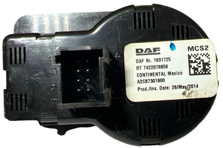 DAF 2015 - Dashboard: picture 2 DAF 2015 - Dashboard: picture 2