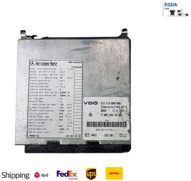 Mercedes-Benz ACTROS - ECU: picture 1 Mercedes-Benz ACTROS - ECU: picture 1