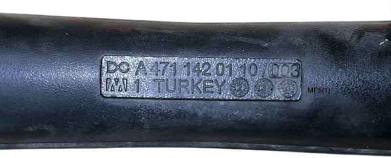 Mercedes-Benz MP5 - Cooling system: picture 2 Mercedes-Benz MP5 - Cooling system: picture 2