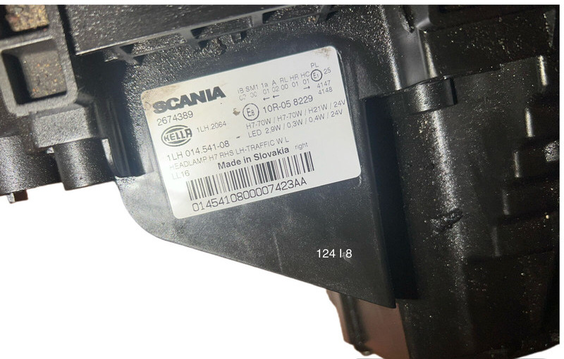 Scania 2022 - Headlight: picture 3 Scania 2022 - Headlight: picture 3
