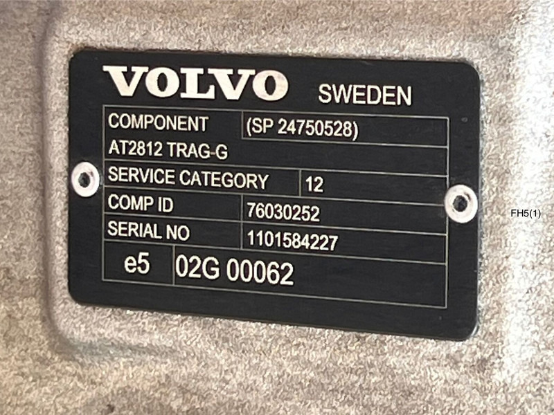 Volvo  - Gearbox: picture 4 Volvo  - Gearbox: picture 4