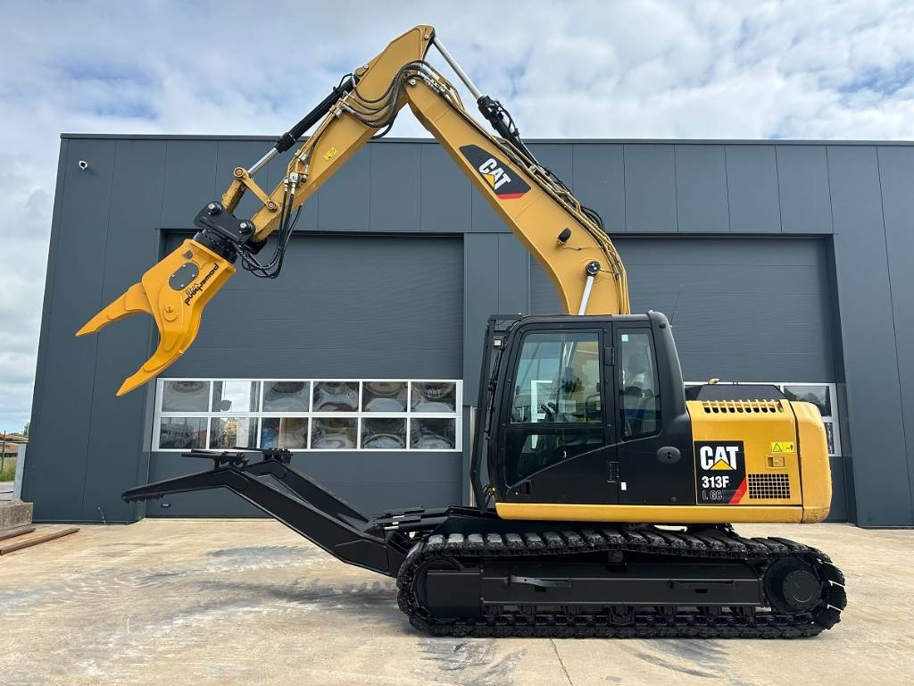 CAT 313 F LGC CAR DISMANTLER - Demolition excavator: picture 1 CAT 313 F LGC CAR DISMANTLER - Demolition excavator: picture 1