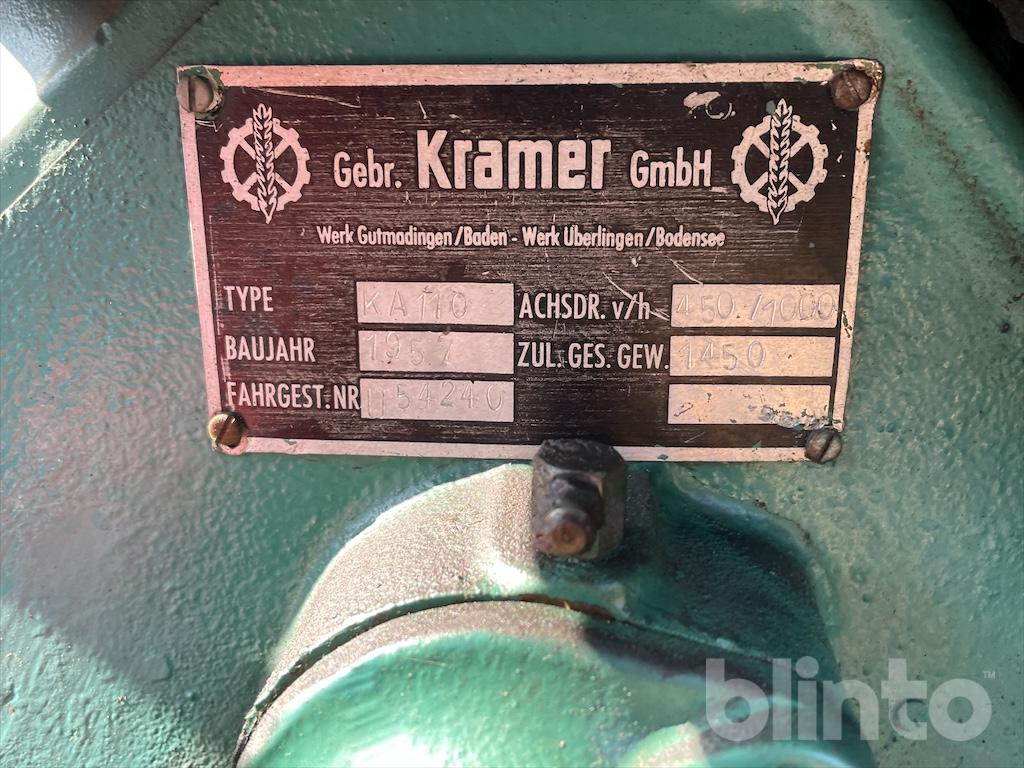 1957 Gebr. KRAMER KA 110 - Farm tractor: picture 5 1957 Gebr. KRAMER KA 110 - Farm tractor: picture 5