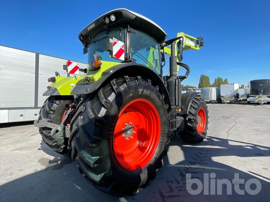 Claas 650 CIS + mit Claas FL 150 Frontlader - Farm tractor: picture 4 Claas 650 CIS + mit Claas FL 150 Frontlader - Farm tractor: picture 4