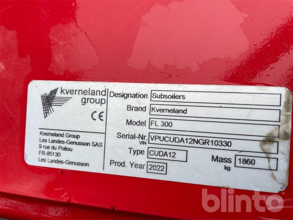 Kverneland FL 300 (2022) - Subsoiler: picture 5 Kverneland FL 300 (2022) - Subsoiler: picture 5