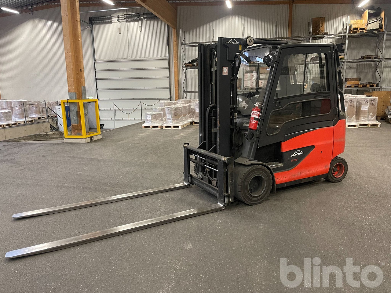 Linde E35 - Electric forklift: picture 1 Linde E35 - Electric forklift: picture 1