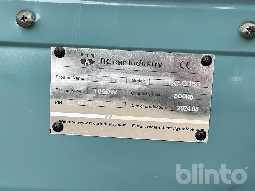 RC-G150 (2024) - Golf cart: picture 5 RC-G150 (2024) - Golf cart: picture 5