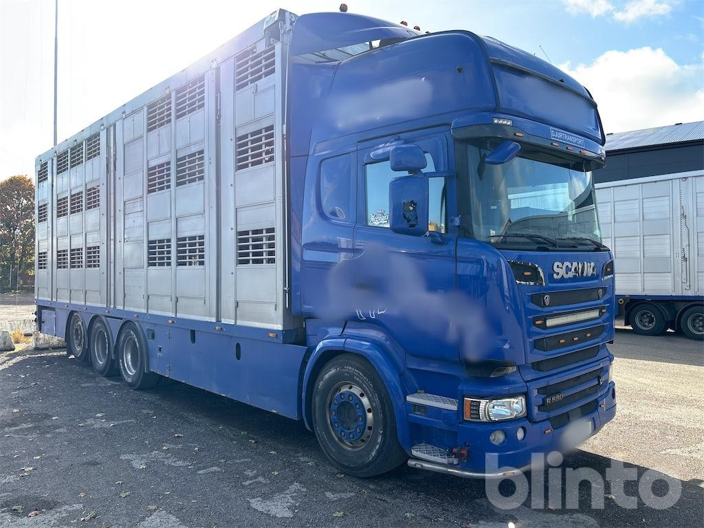 Livestock truck SCANIA R580: picture 8