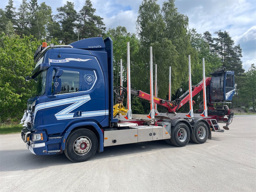 SCANIA R650B6X4NB - Logging truck: picture 1 SCANIA R650B6X4NB - Logging truck: picture 1