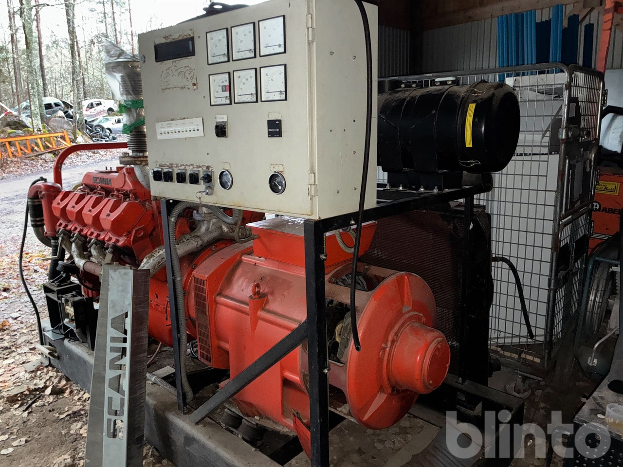 Scania V8 - Generator set: picture 5 Scania V8 - Generator set: picture 5