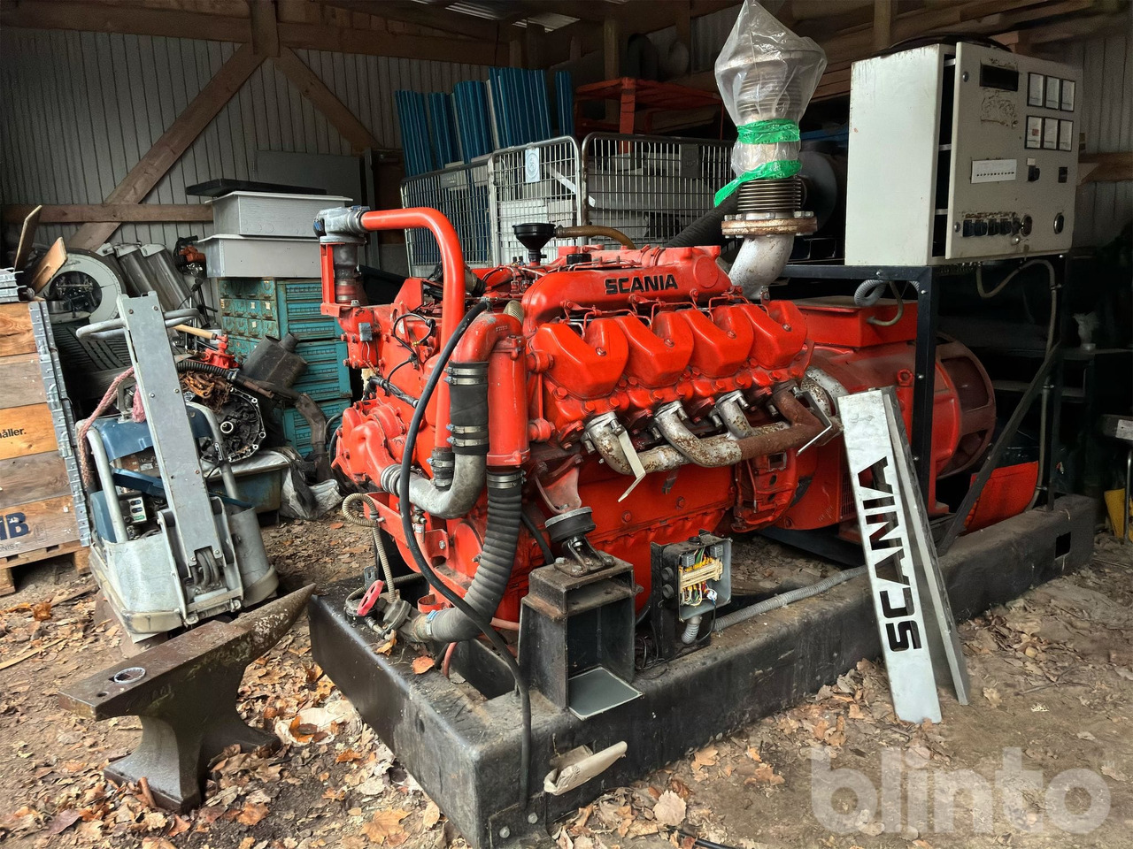 Scania V8 - Generator set: picture 2 Scania V8 - Generator set: picture 2