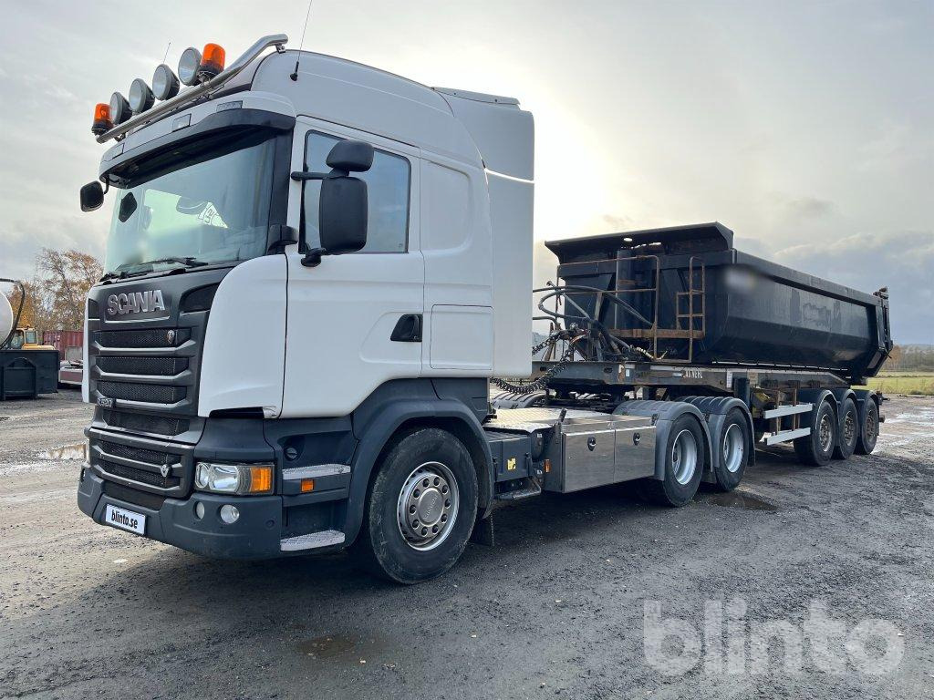 SCANIA R520 LA6X4HNB - Tractor unit, Tipper semi-trailer: picture 1 SCANIA R520 LA6X4HNB - Tractor unit, Tipper semi-trailer: picture 1